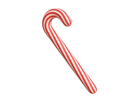 christmas wand Sugar candies for kids at Christmas