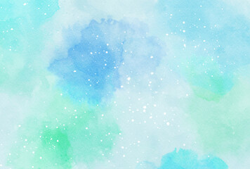 背景素材_水彩テクスチャ_カラフル