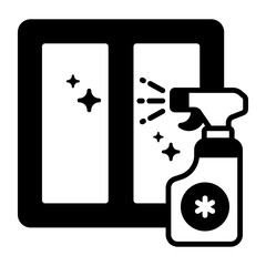 window cleaning Modern concepts design, Premium quality vector illustration concept. Vector symbol.