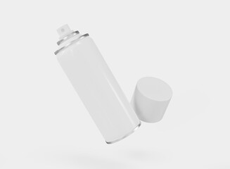 Spray can mock-up for designs