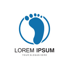 foot Logo Template vector icon