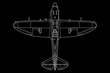 Caza de combate de hélice Re.2005