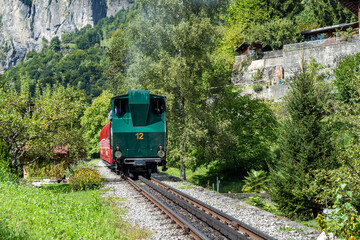 Naklejka premium Brienz-Rothorn-Bahn