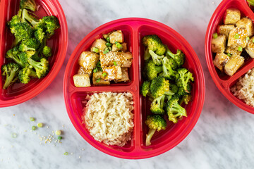 Teriyaki Tofu and Broccoli