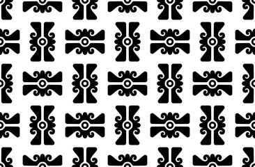 Ollin-Movimiento A - Patrón Prehispánico Mexica