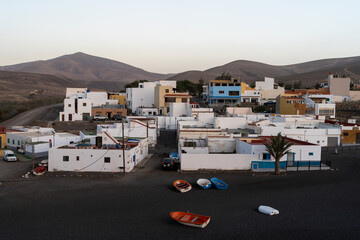 Village on the Island of Fuerteventura