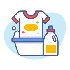 laundry Modern concepts design, Premium quality vector illustration concept. Vector symbol.