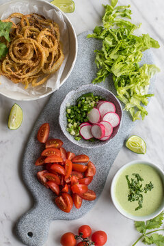 BBQ Lentil Tacos