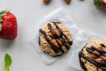 Keto Almond Joy Cookies