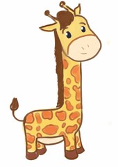 Fototapeta premium cute giraffe