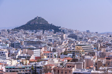 Fototapeta na wymiar Athens city view