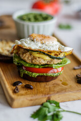 Whole30 Keto Pork Burger