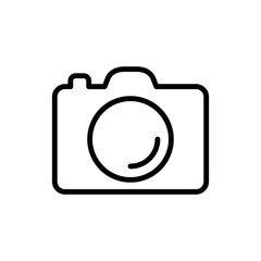 camera photography icon design vector template