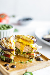 Whole30 Keto Pork Burger