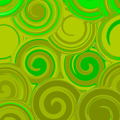 Abstract pattern. Colorful circles abstract background. Vector illustration.	