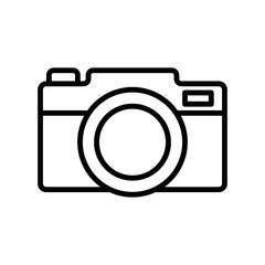 camera photography icon design vector template
