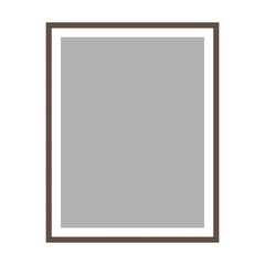 Banner. Frame. For your design. Modern classic photo frame design.