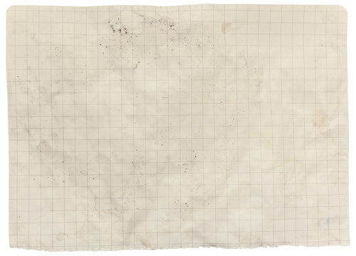 A weathered old textured worn sheet of paper, with lines and boxes. Green background. 7204.	paper,page,sheet,old,yellowish,background,copy space,worn,aged,antique,backdrop,bad,blemished,blotted,brown,