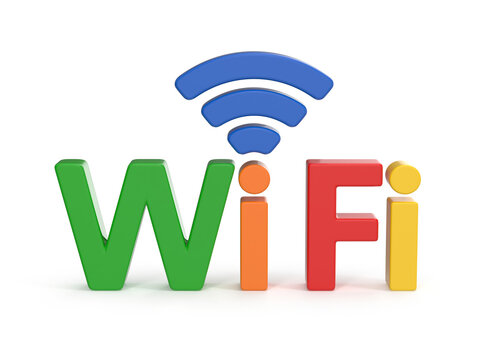 Colorful Wifi Symbol