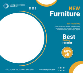 Furniture Flyer Template Design