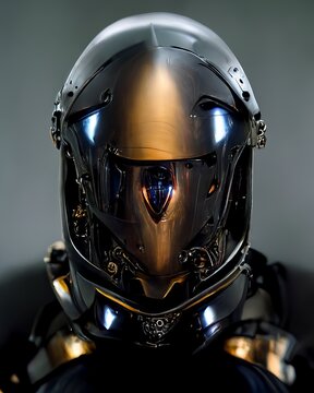 Robots. Futuristic interpretation Future 2025.