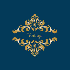 Oriental vector damask patterns for greeting cards and wedding invitations.