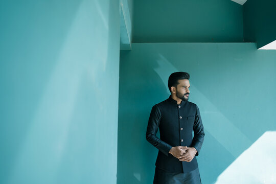 Portrait of Indian Groom