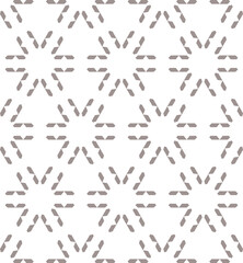 Geometric pattern. Seamless vector background. Ethnic graphic design.