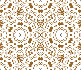 Geometric pattern. Seamless vector background. Ethnic graphic design.