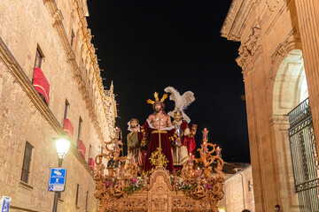 PROCESION DE SEMANA SANTA SALAMANCA 2022 INTERÉS TURÍSTICO INTERNACIONAL domingo ramos hermandad...