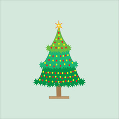 christmas tree vector
