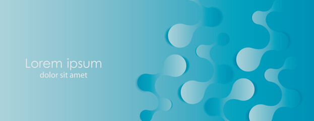 Abstract structure with DNA molecule. Shapes art pattern with connect dot and line. Concept vector design