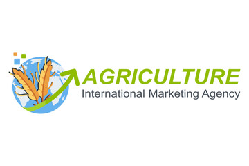 Fototapeta na wymiar Agriculture logo, Farm logo, Marketing logo, Vector and Template
