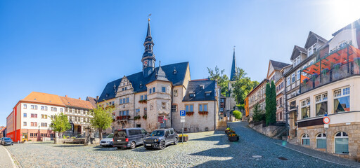 Naklejka premium Marktplatz, Blankenburg, Deutschland 