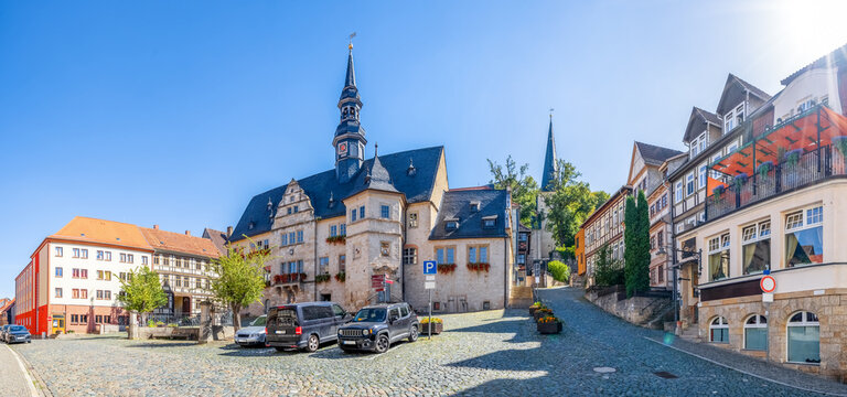 Marktplatz, Blankenburg, Deutschland 