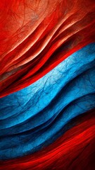 abstrract red and blue background with vivid colors and high contrast for instagram story
