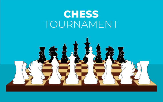 Chess Tournament Winner List With Chess Pieces Horizontal Oriented Template  Order Of Five Names Stock Illustration - Download Image Now - iStock