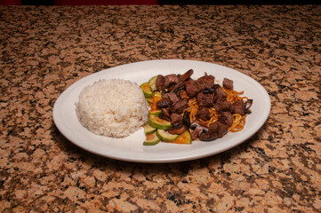 Delicious steak hibachi