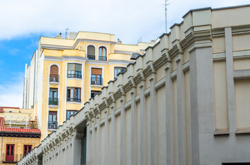 Fototapeta premium Architectural detail in Madrid, Spain