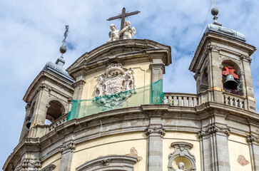 The Pontifical Basilica of St. Michael in Madrid, Spain