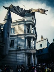 Fototapeta premium Wizarding World of Harry Potter in Universal Studios, Orlando