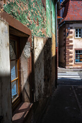 The Town Marmoutier in the Alsace, France