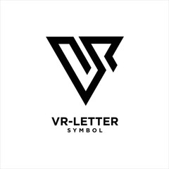 VR letter logo inspiration