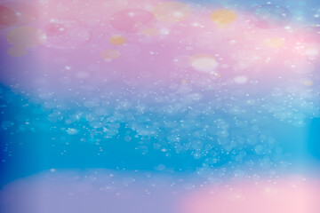 Galaxy and pastel blurred with bokeh Abtract Background