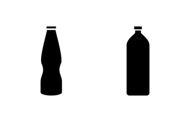 Bottle icon vector for web and mobile app. bottle sign and symbol
