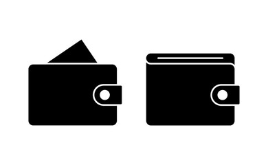 Wallet icon vector for web and mobile app. wallet sign and symbol