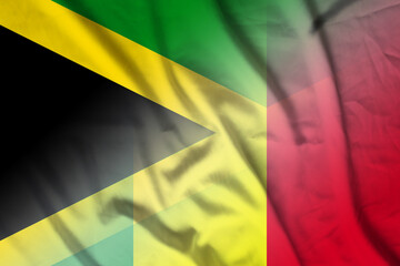 Jamaica and Mali state flag transborder contract MLI JAM