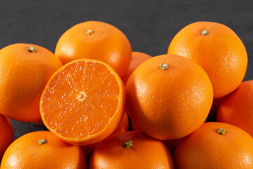 せとか断面あり山盛り　高級フルーツ　Mandarin orange