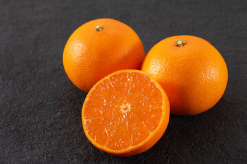 せとか断面あり前面配置　高級フルーツ　Mandarin orange