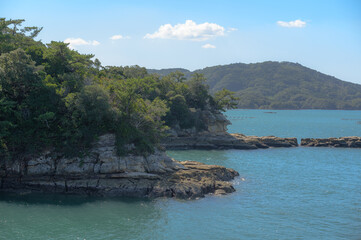 リアス式海岸の九十九島